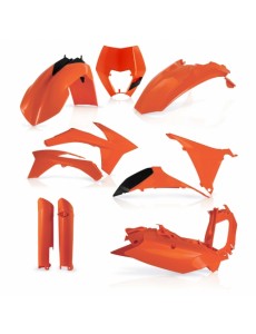 KIT PLÁSTICOS COMPLETO ACERBIS KTM EXC / EXC-F 2012 - 2013 LARANJA